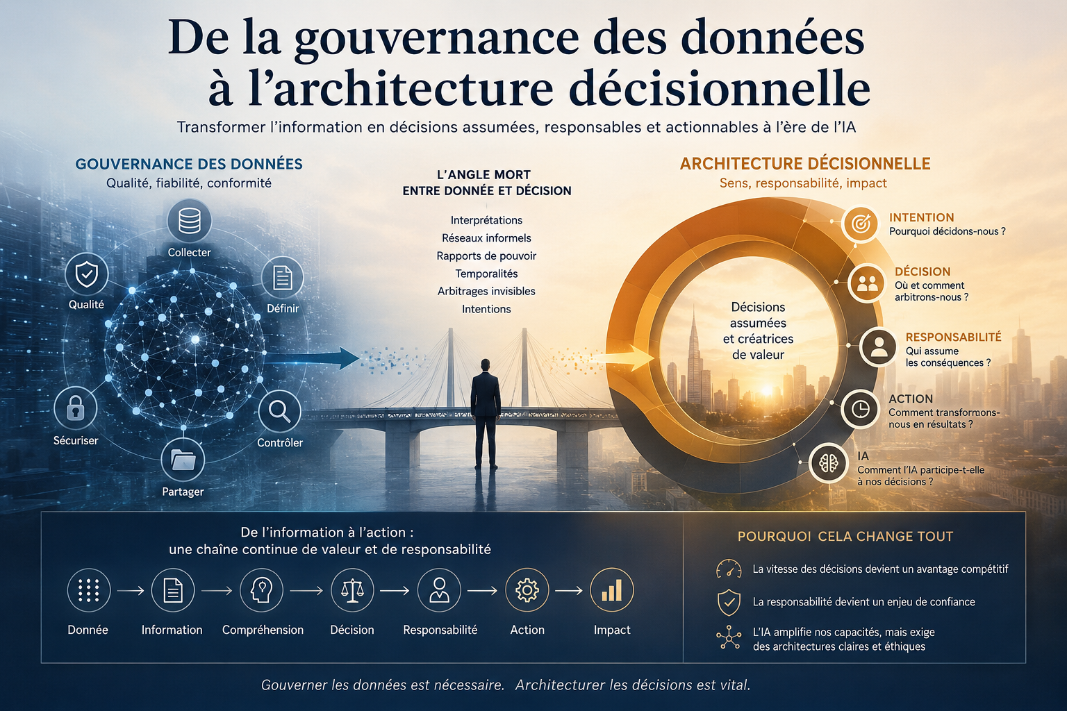gouvernance des données; architecture décisionnelle; management des données